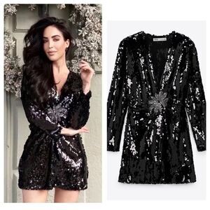 Zara limited edition dress sequins new  Tailor Swift Eras Tour Outfit